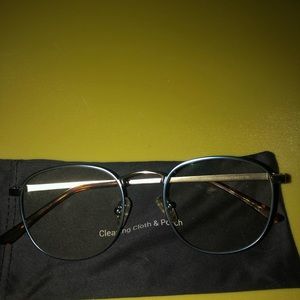 🆕 Blue/silver frames from (Eyebuy Direct) size 53 17/145 C8 Blue & silver legs